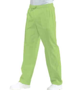 pantalone con elastico e cordino | light | mela | unisex (uomo|donna)| chiusura elastico e cordino | 3 tasche | 115 gr/m2 | isacco 044726/