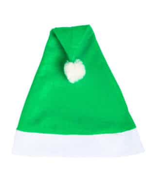 cappello di natale | verde | taglia unica | papa noel | 8622 verde 04