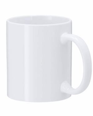 tazza in ceramica | bianca | 350 ml | altezza 9,6 cm | idea regalo | stampa la tua foto | immagine | nome | logo | lima | md4000 bianco