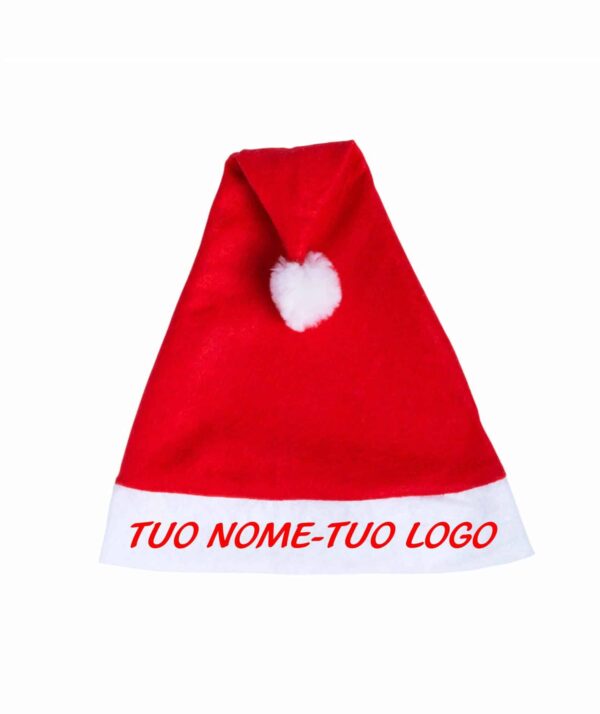 cappello di natale | rosso | taglia unica | idea regalo | 8622 rosso 07