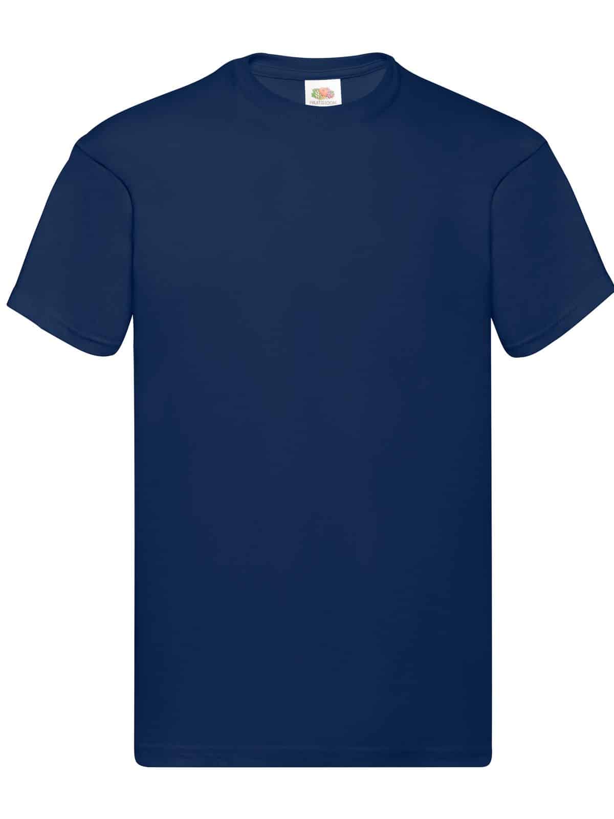 T-Shirt Uomo BE BOARD Manica Corta Girocollo Blu - Cotone Leggero Taglie Forti Fino A 7XL