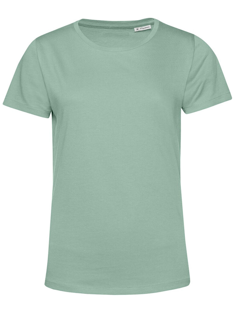 T-SHIRT DONNA, MEZZA MANICA, BS, 100% COTONE ORGANICO, 150 GR/M2