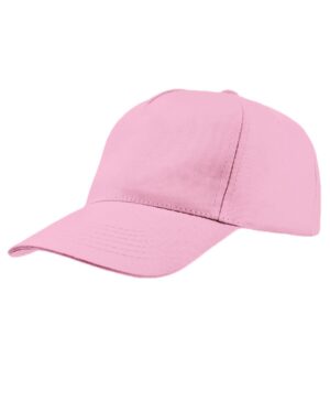 bsk600 rosa | cappellino con visiera | bambino | 100% cotone | regolazione posteriore in velcro | promo cap