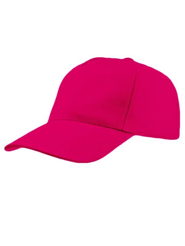 bs600 fuxia | cappellino con visiera | 100% cotone | regolazione posteriore in velcro | promo cap