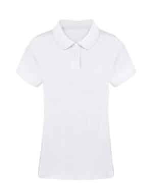 koupan bianco 21182 | polo donna | mezza manica | 100% cotone | 220 gr/m2 | makito | 2 bottoni