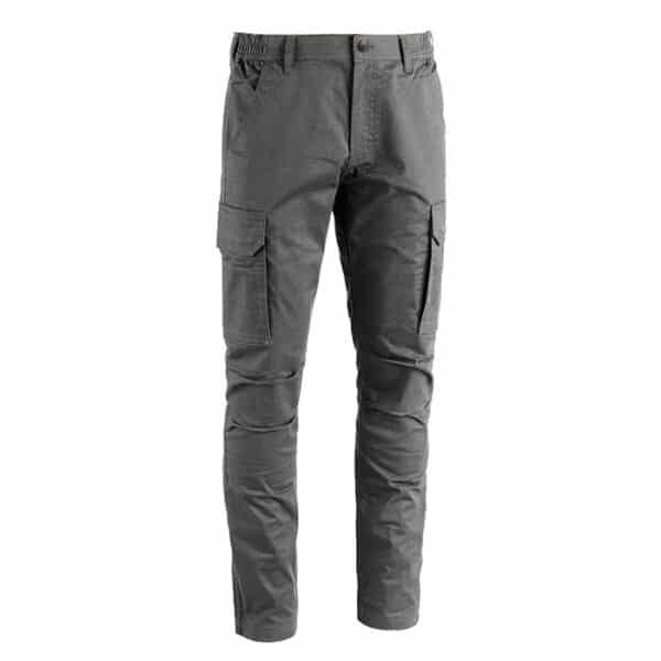 e0255gk ventura | grigio smoke | pantalone da lavoro | unisex(uomo/donna) | multitasche | elasticizzato | 200 gr/m2 | 98% cotone | tripla cucitura | sottozero