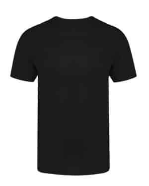 21140 nero | seiyo makito | t shirt uomo manica corta | girocollo | 100% cotone ring spun | 160 gr/m2