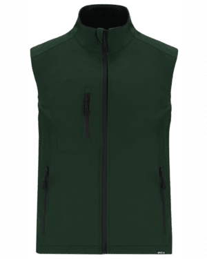 21295 verd handricks makito | gilet softshell | smanicato | uomo | con tasche | rpet | 340 gr/m2