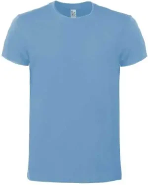 bs010 safety yellow | bianco panna | t shirt uomo | evolution | mezza manica | 100% cotone | 150gr/m2 (copia)
