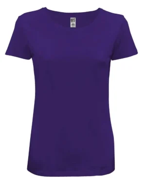 bsw150 pu purple | t shirt donna | mezza manica | bs | evolution | 100% cotone | 150 gr/m2 (copia)