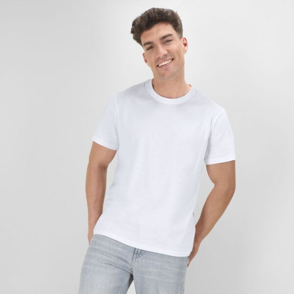 21178 seyo bianco makito | t shirt manica corta | 100% cotone | bianco | 160 gr/m2
