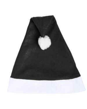 8622 nero | cappello di natale | taglia unica | idea regalo |