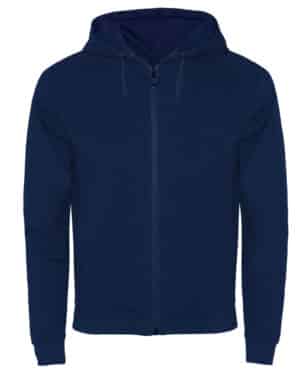 1105 navy roly | felpa uomo | zip intera + cappuccio | 280 gr/m2 | roly |