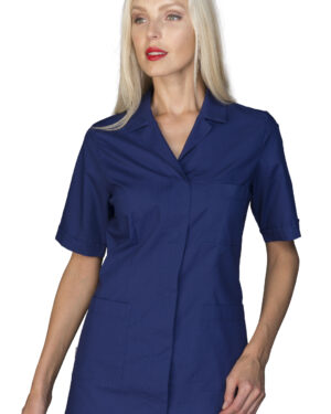 031402m casacca atene isacco | manica corta | chiusura con bottoni | 125 gr/m2