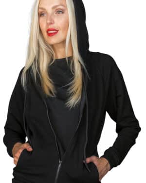 nero/felpa uomo | zip intera + cappuccio | 280 gr/m2 | men's authentic zipped hood | russell | je266m black 36 (copia)