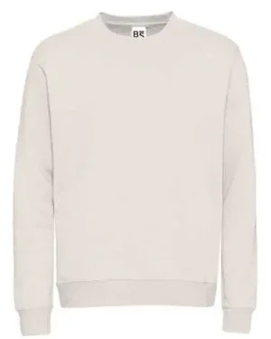 bs331 bianco panna | bs | felpa girocollo | unisex (uomo|donna) | 280 gr/m2