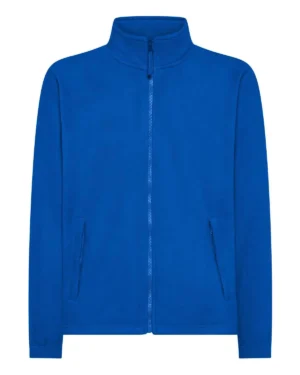 bs363 peak pile blu royal bs | pile uomo | zip intera | con tasche laterali | 290 gr/m2