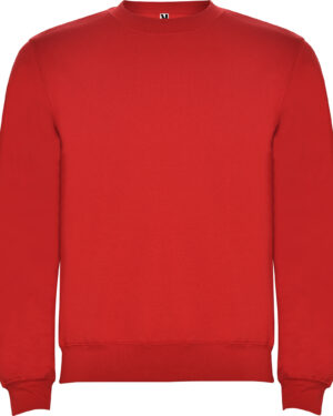 1070 clasica adulto rosso 60 roly | felpa girocollo | unisex (uomo|donna) | 280 gr/m2