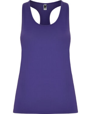6656 aida viola 63 | canotta donna | tessuto tecnico | spalline incrociate | elasticizzata | 160 gr/m2