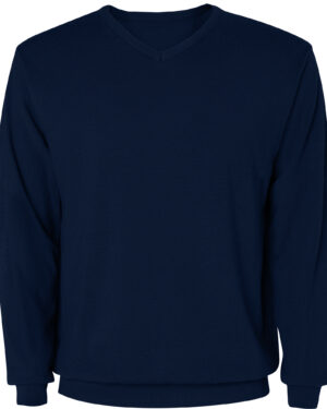 8417 hilux blu navy 55 roly | maglioncino collo a v | polsino e orlo a costine