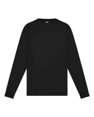 bsk100 nero bs | t shirt manica lunga | bimbo | 100% cotone | 150 gr/m2