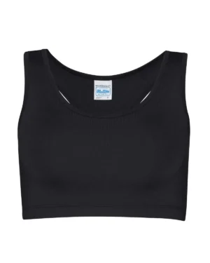 jc017 nero just cool awdis | top taglio sportivo | elasticizzato | 250 g
