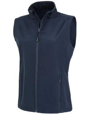 rer902f nero | giubbotto smanicato softshell | donna | con cerniera e tasche laterali | result | 280 gr/m2 (copia)