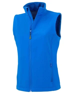 rer902f blu navy | giubbotto smanicato softshell | donna | con cerniera e tasche laterali | result | 280 gr/m2 (copia)