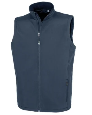 rer902m nero | giubbotto smanicato softshell | uomo | con cerniera e tasche laterali | result | 280 gr/m2 (copia)