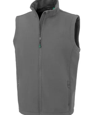 rer902m blu royal | giubbotto smanicato softshell | uomo | con cerniera e tasche laterali | result | 280 gr/m2