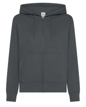 bsw333 nero | bs | felpa donna | con cappuccio+zip | 280 gr/m2 (copia)