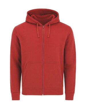 21956 astro rossa 03 makito | felpa con cappuccio | con zip | uomo | 280 gr/m2
