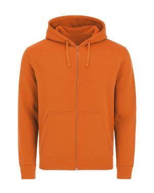 21956 astro arancione 07 makito | felpa con cappuccio | con zip | uomo | 280 gr/m2
