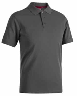 e0404 grigio smoke sottozero | polo uomo | mezza manica | 100% cotone | 200 gr/m2 | my day | 3 bottoni | fox caffe'
