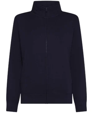 bsw334 navy ny | felpa donna c | zip intera | 280gr/m2