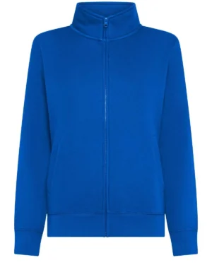 bsw334 navy ny | felpa donna con tasche | zip intera | 280gr/m2 (copia)