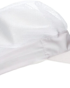masala valento bianco | copricapo con rete | cappello con visiera | 100 gr/m2