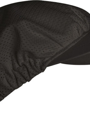 smoothy valento nero | copricapo con rete | cinta elastica su tutto il contorno | 210 gr/m2